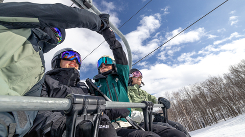 On hill, Pow day, Powder, Skiing