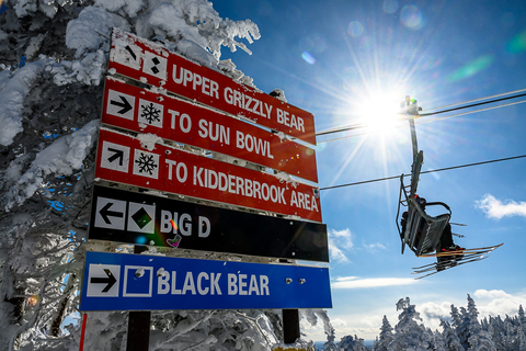 Trail Sign With Lift