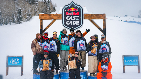 Athletes compete in Red Bull Cascade, a next generation of freestyle ski competition at Solitude Mountain Resort.