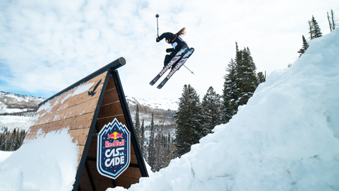 Athletes compete in Red Bull Cascade, a next generation of freestyle ski competition at Solitude Mountain Resort.