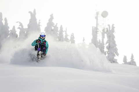 Powder Skiing 
