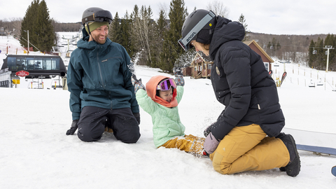 Kids Ski Free Week at Stratton