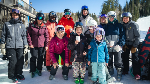 Solitude guests enjoy Ladies Laps with The North Face on International Women's Day at Solitude Mountain Resort.