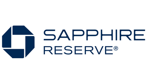 Chase Sapphire Reserve logo, the official credit card of Solitude.