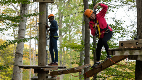 Timber Challenge High Ropes