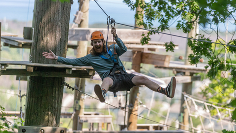 Timber Challenge High Ropes