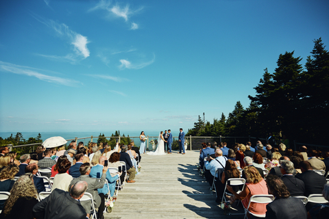 Vermont Outdoor Wedding Reception