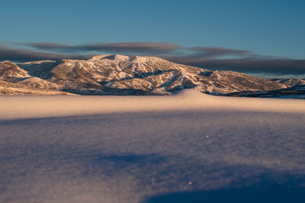 Scenic Mountain Winter