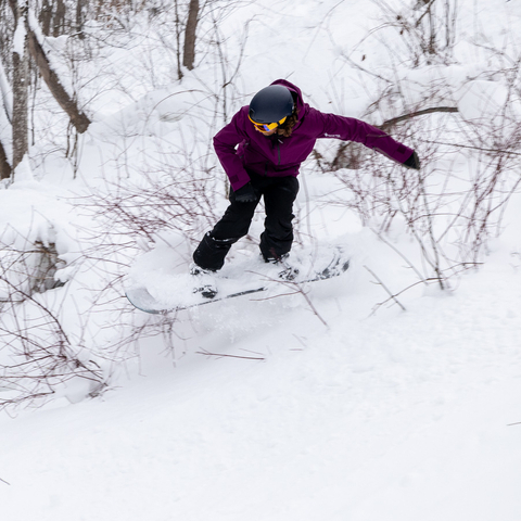 Skiing On-Hill
